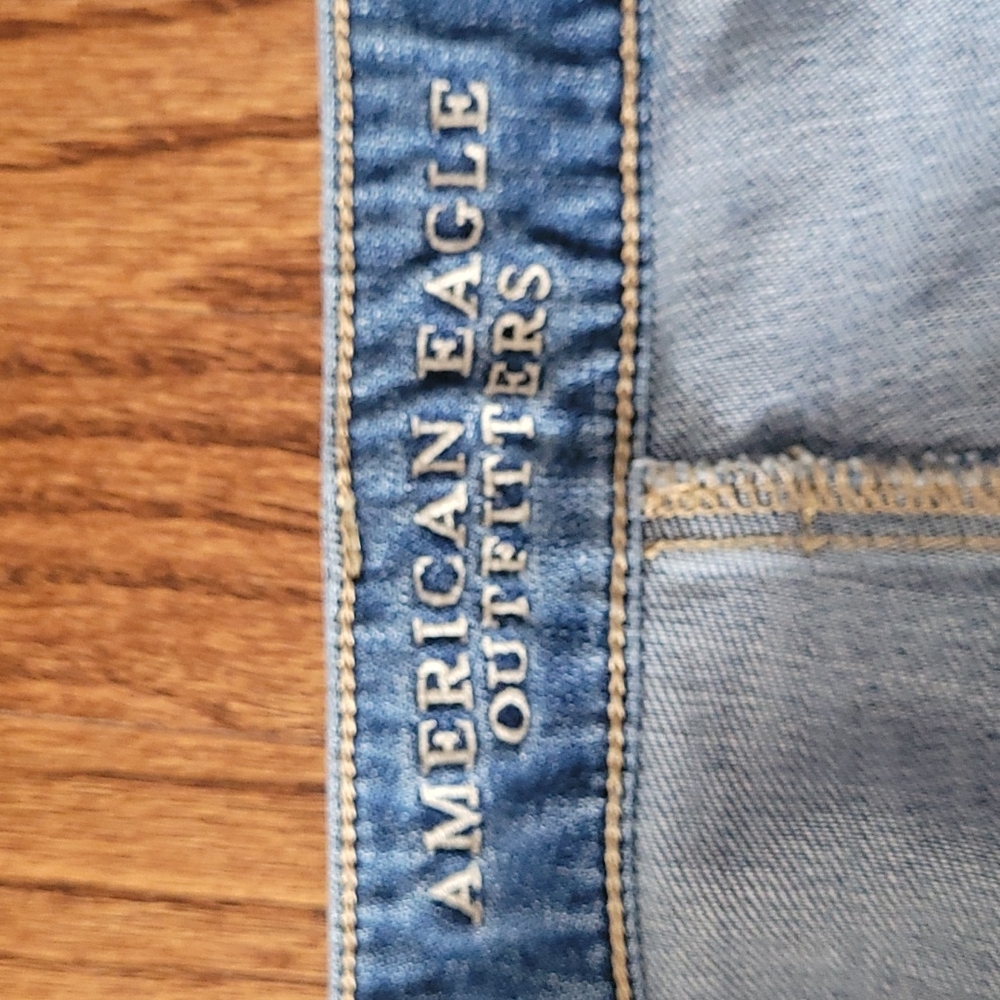 AE Distressed Button-Fly Jeans - Picture 6 of 12
